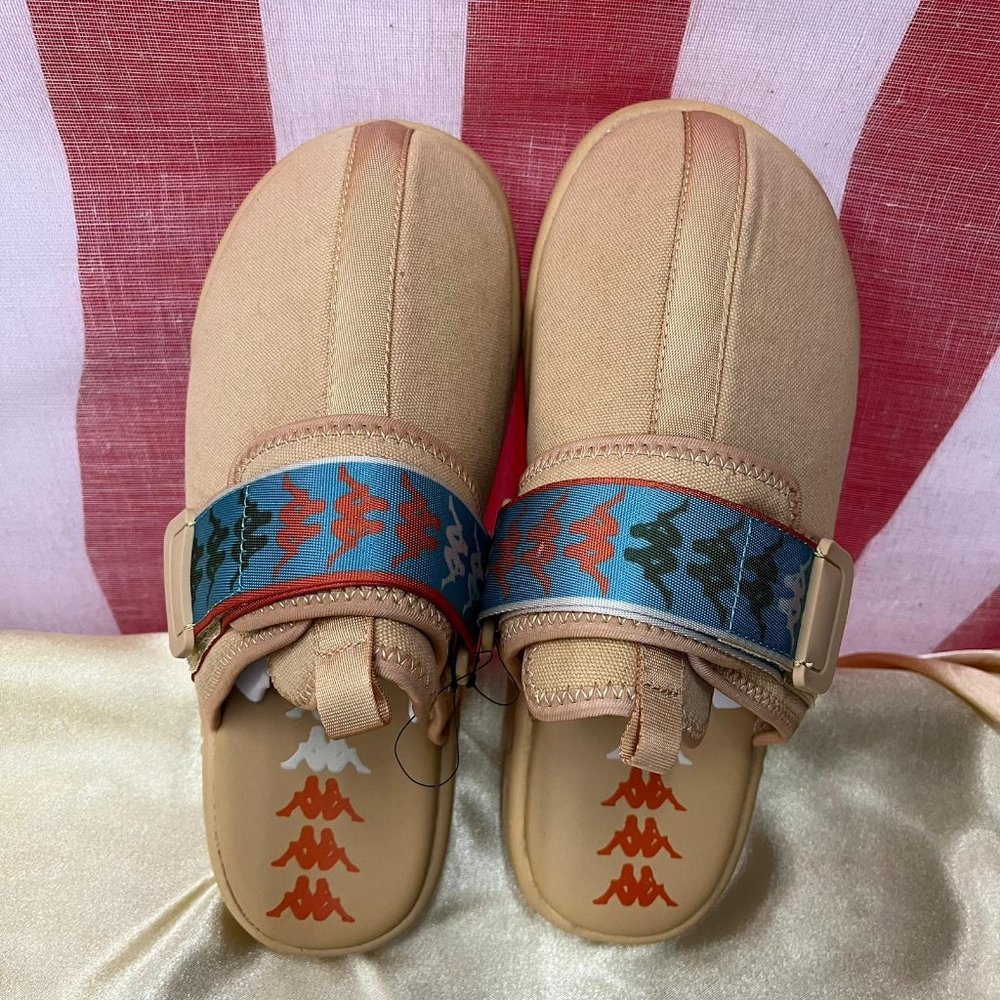 NWOB Kappa Sandal slides covered toe slip on